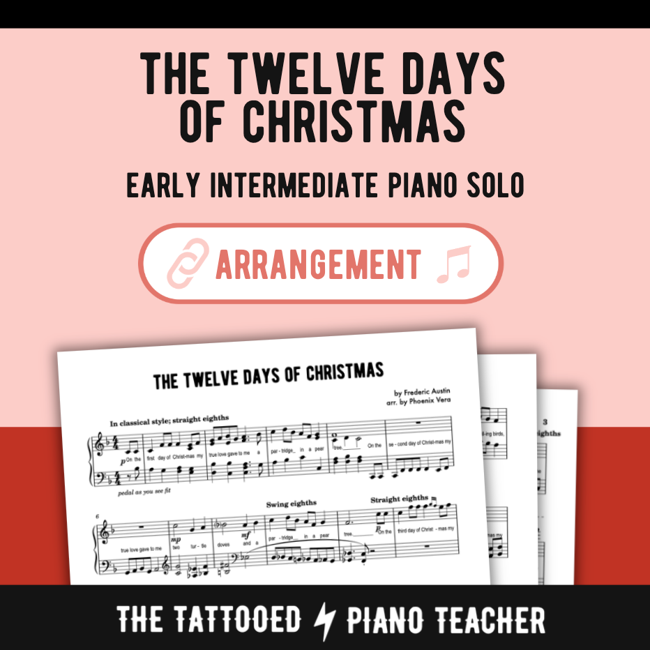 Christmas Piano Sheet Music Bundle – Elementary to Intermediate