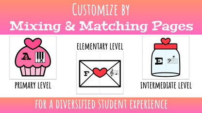 Valentine's Day Music Theory Puzzles