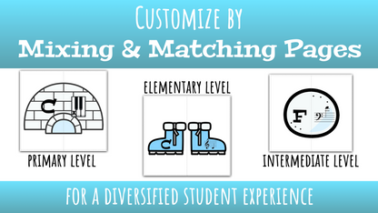 Winter Music Theory Puzzles