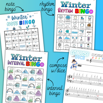Winter BIG Bundle - Activities + Worksheets