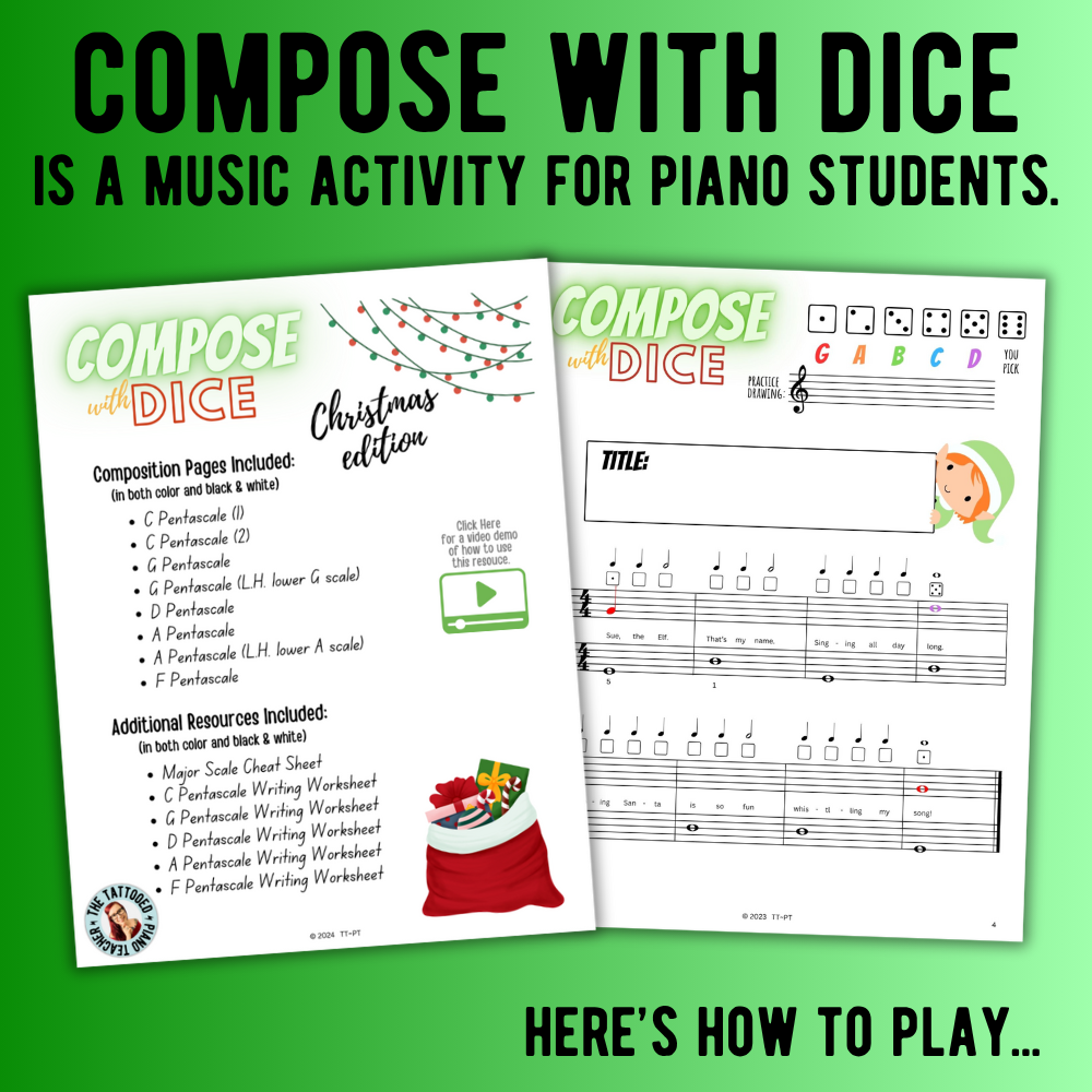 Christmas Compose with Dice