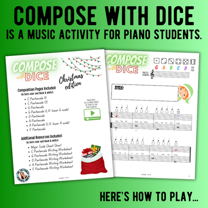 Christmas Compose with Dice