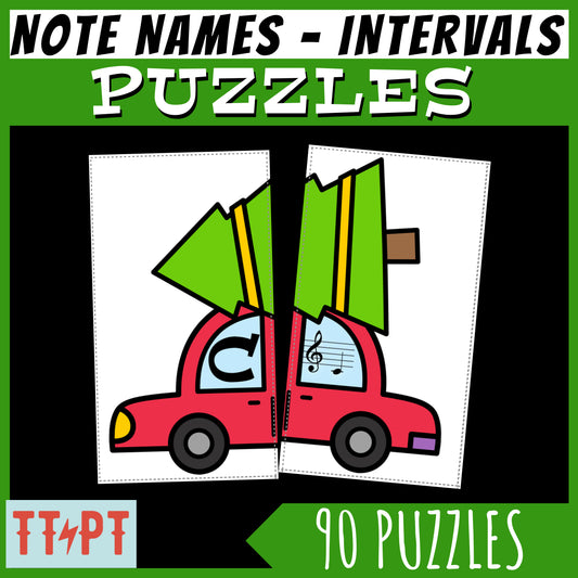 Christmas Music Theory Puzzles